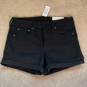 American Eagle black jean shorts. New with tags.